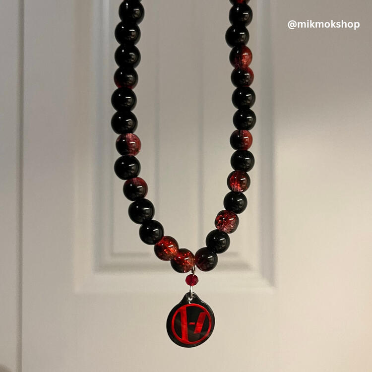 beaded logo